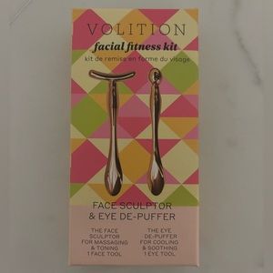 Volition Gold Skincare Tools Facial Fitness Kit NEW IN BOX, UNUSED